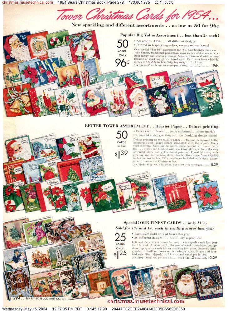 1954 Sears Christmas Book, Page 278