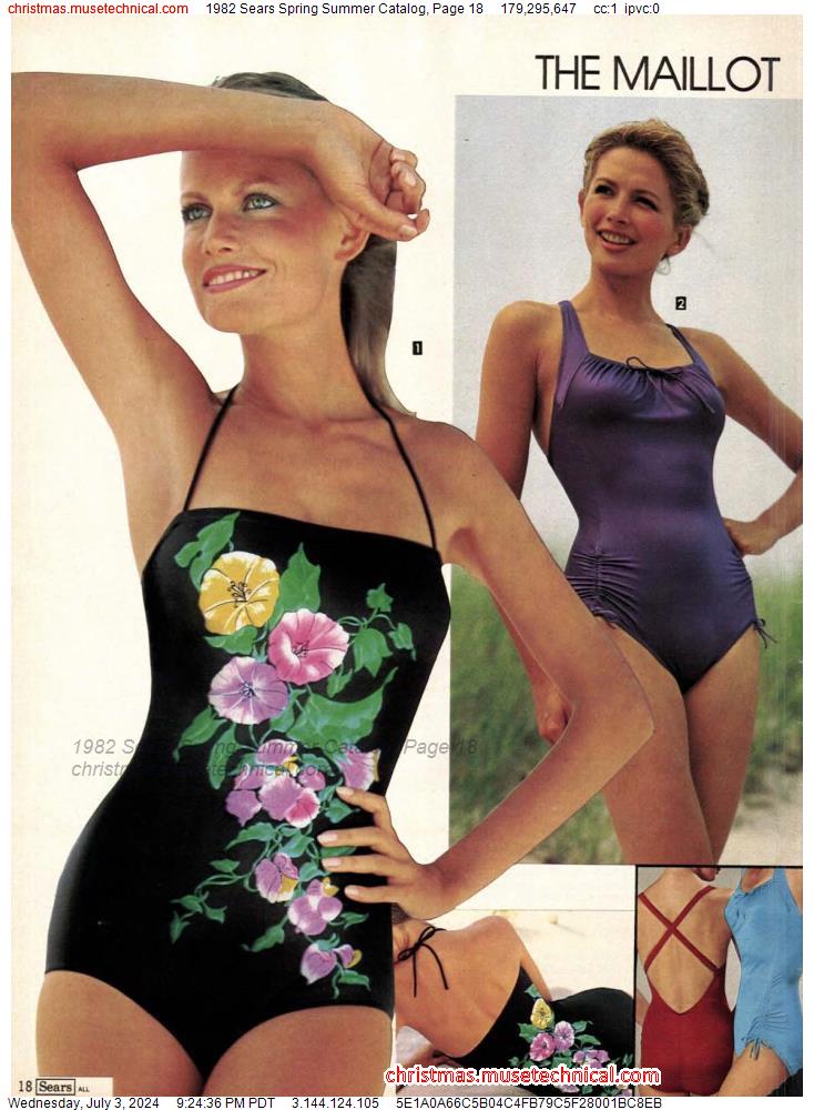 1982 Sears Spring Summer Catalog, Page 18