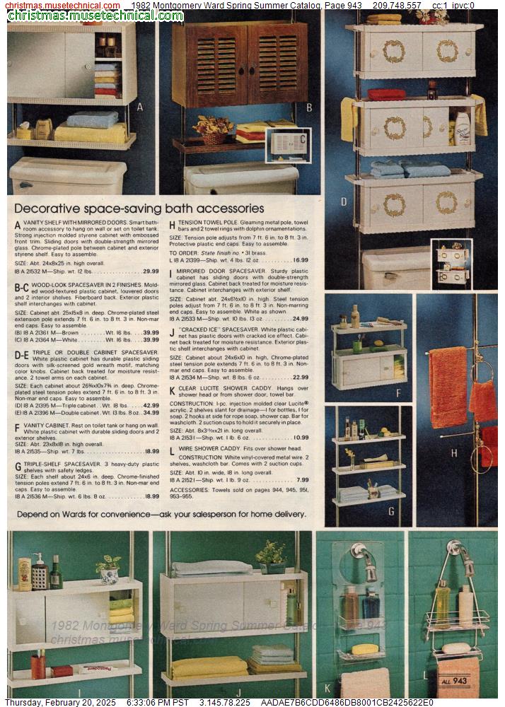 1982 Montgomery Ward Spring Summer Catalog, Page 943