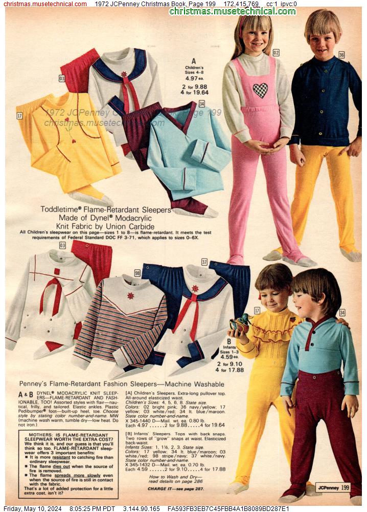 1972 JCPenney Christmas Book, Page 199
