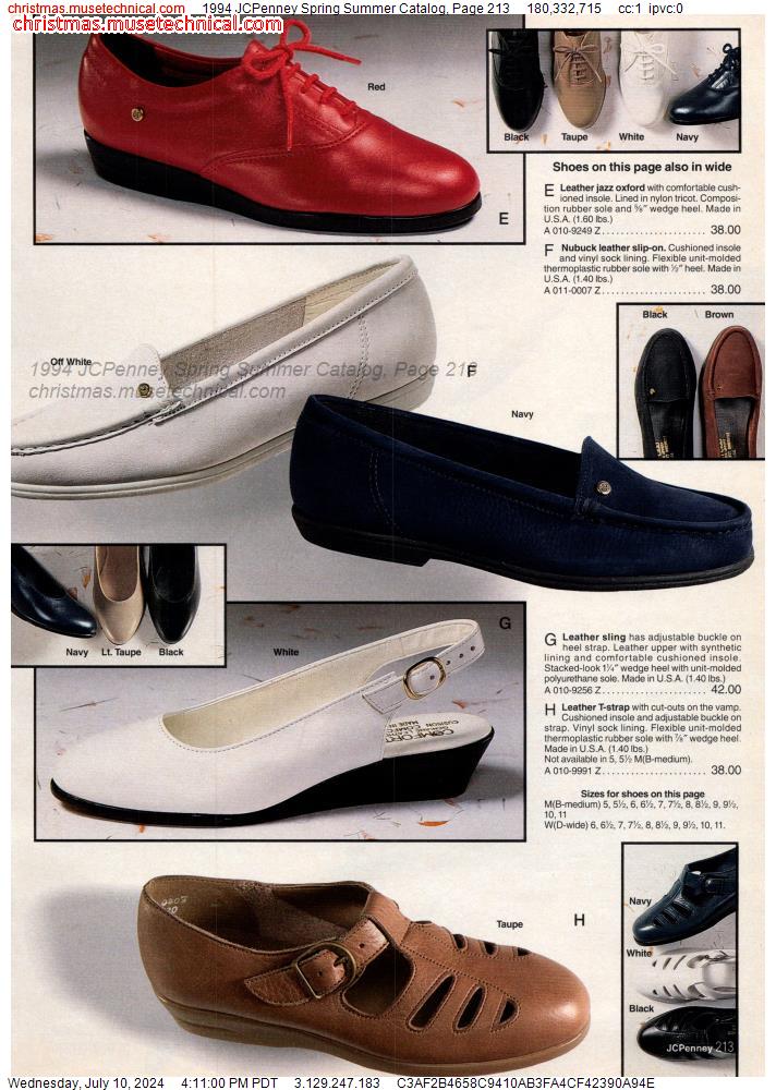 1994 JCPenney Spring Summer Catalog, Page 213