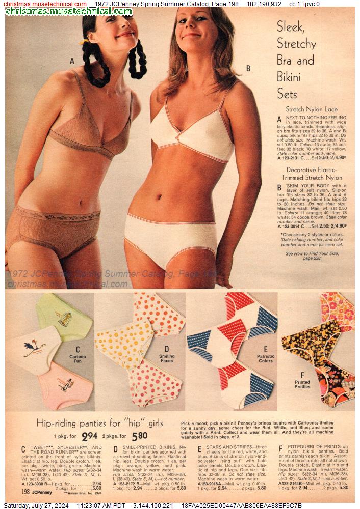1972 JCPenney Spring Summer Catalog, Page 198