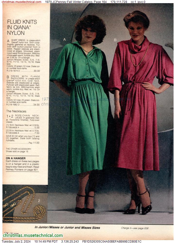 1979 JCPenney Fall Winter Catalog, Page 164