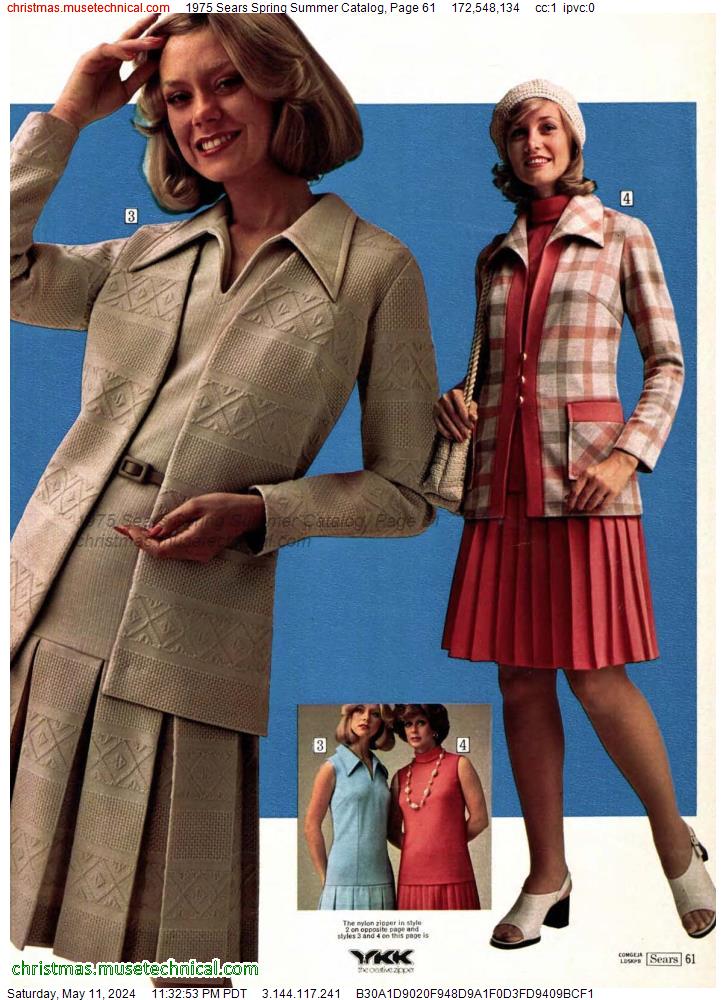 1975 Sears Spring Summer Catalog, Page 61