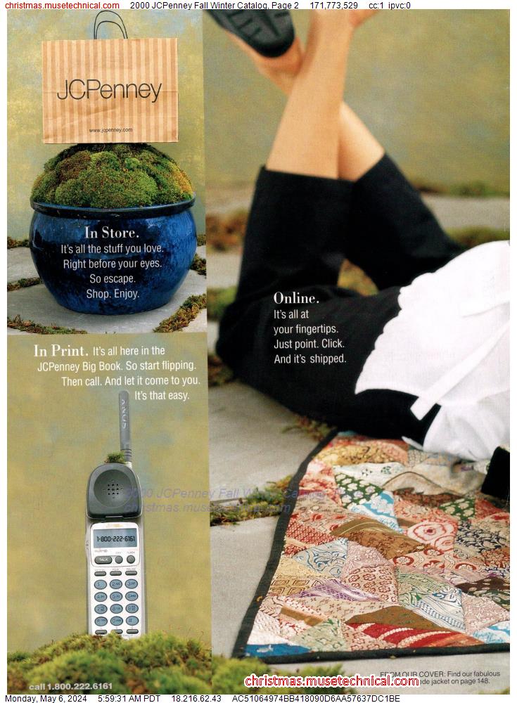 2000 JCPenney Fall Winter Catalog, Page 2