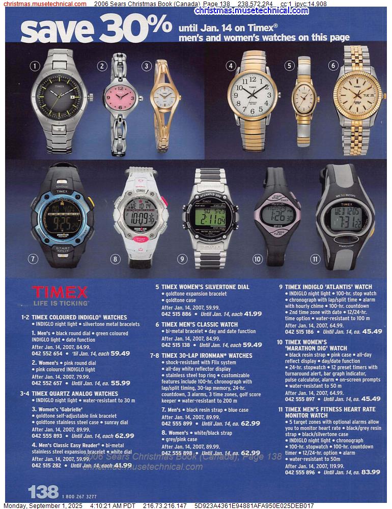 2006 Sears Christmas Book (Canada), Page 138