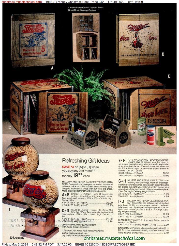1981 JCPenney Christmas Book, Page 332