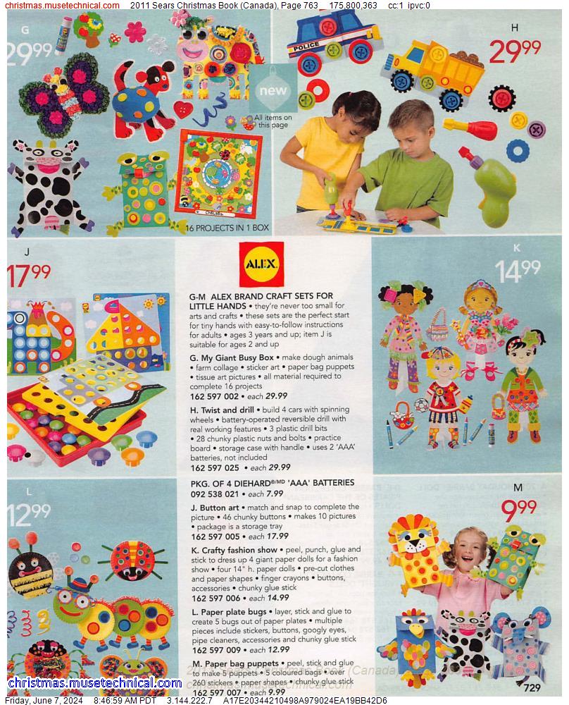 2011 Sears Christmas Book (Canada), Page 763