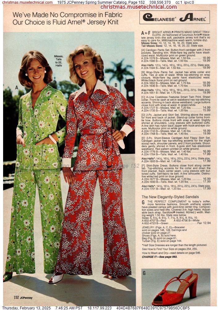 1975 JCPenney Spring Summer Catalog, Page 152