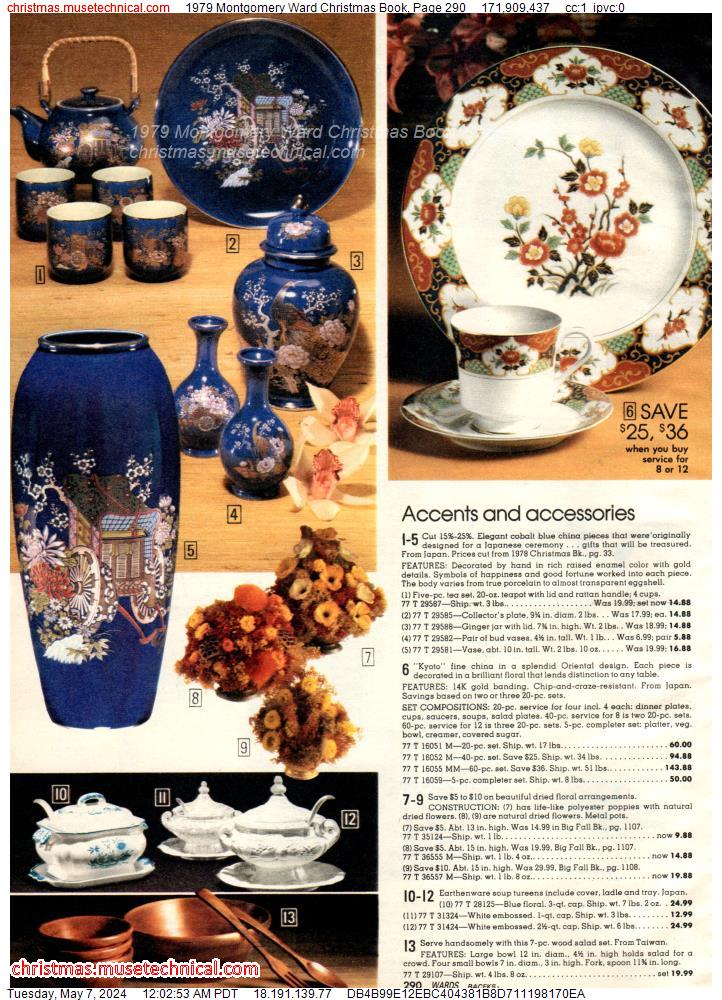 1979 Montgomery Ward Christmas Book, Page 290