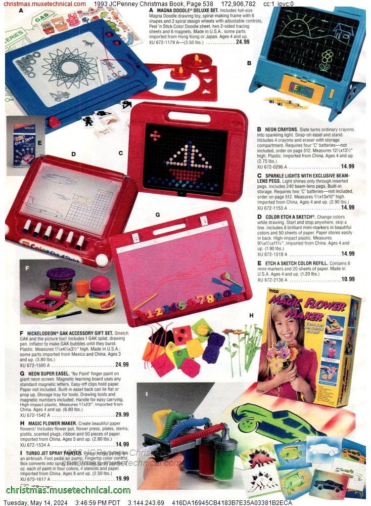 1993 JCPenney Christmas Book, Page 538