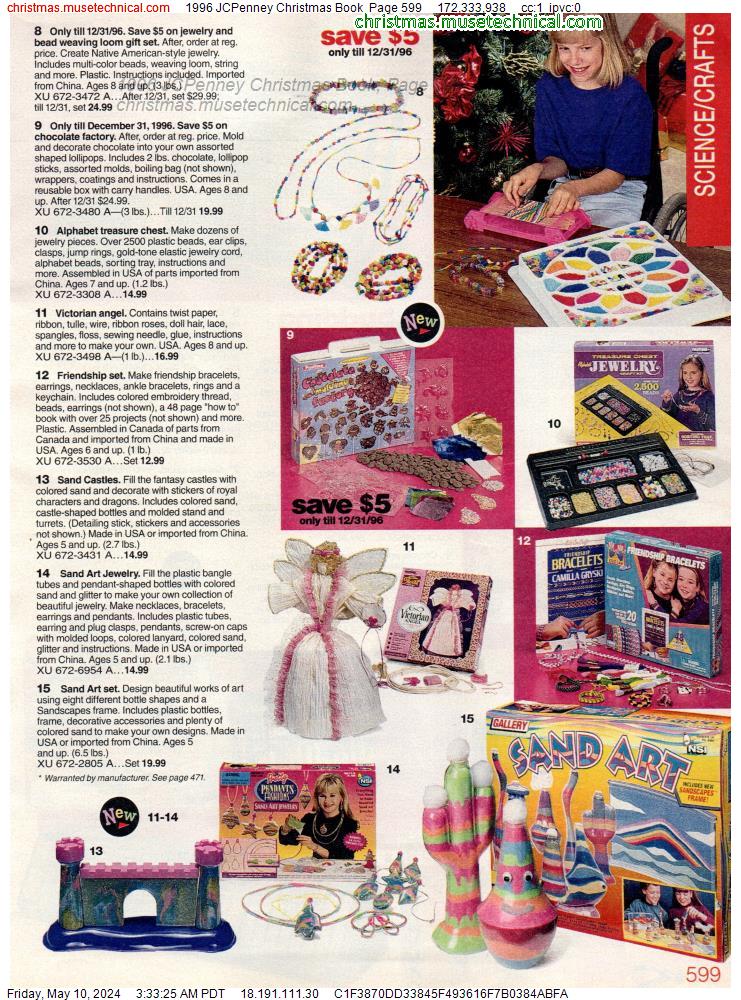 1996 JCPenney Christmas Book, Page 599