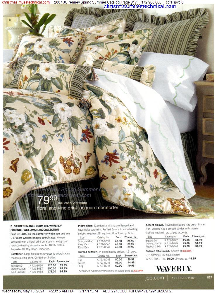 2007 JCPenney Spring Summer Catalog, Page 817