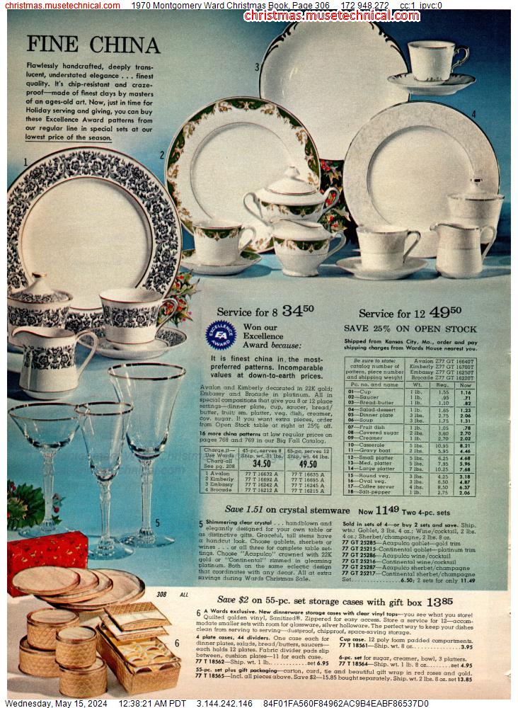 1970 Montgomery Ward Christmas Book, Page 306