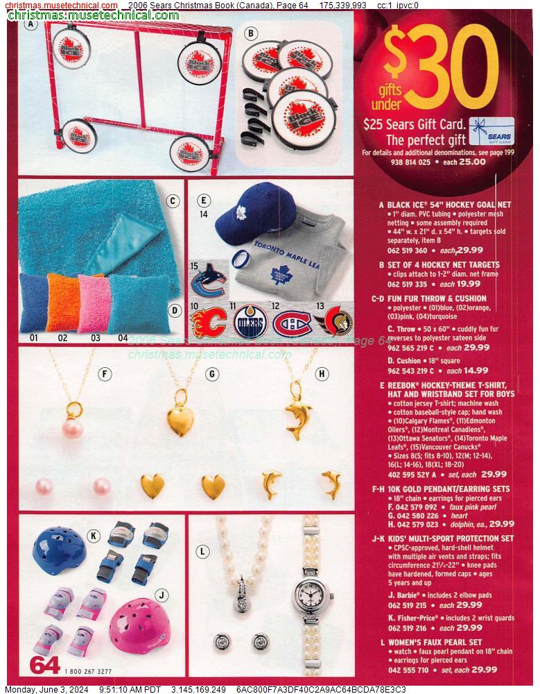 2006 Sears Christmas Book (Canada), Page 64