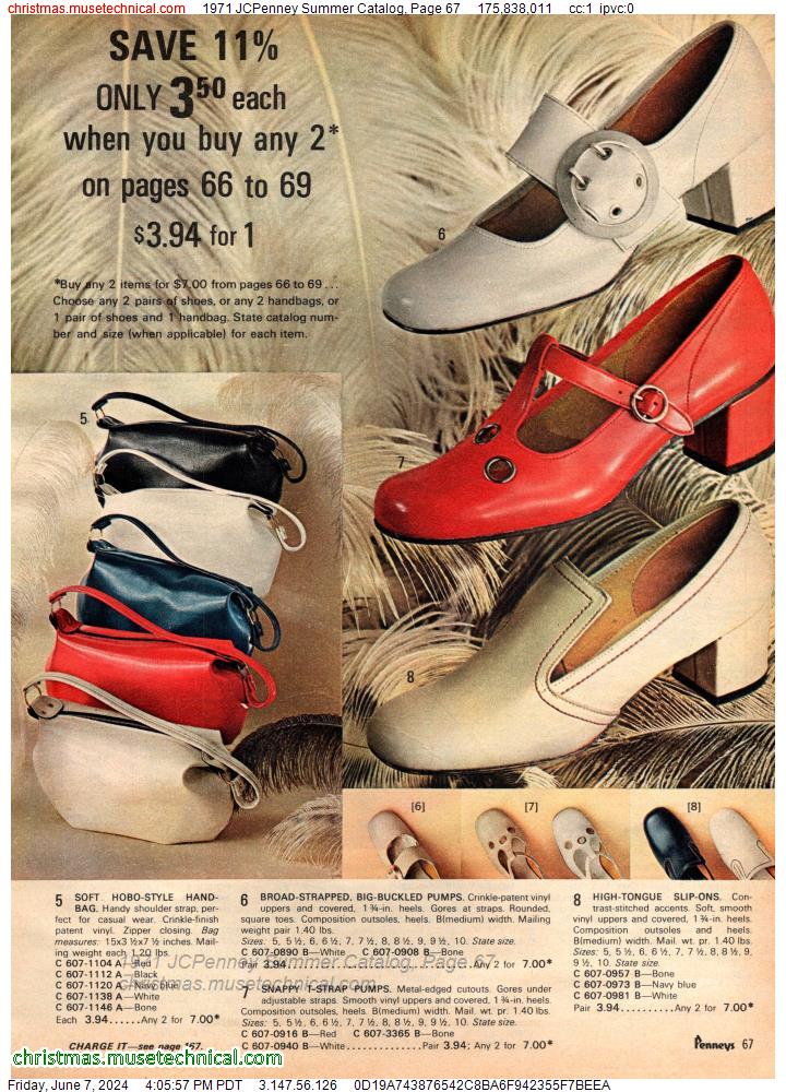 1971 JCPenney Summer Catalog, Page 67