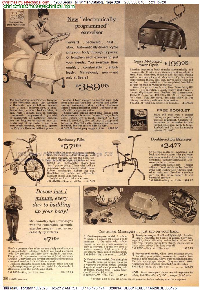 1963 Sears Fall Winter Catalog, Page 328