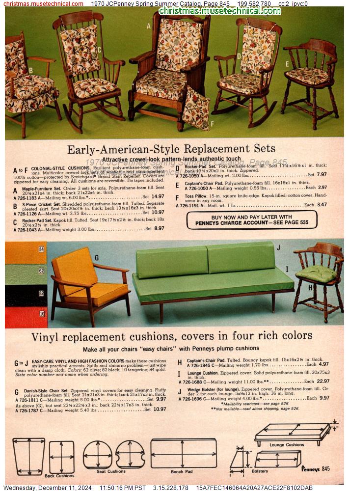 1970 JCPenney Spring Summer Catalog, Page 845