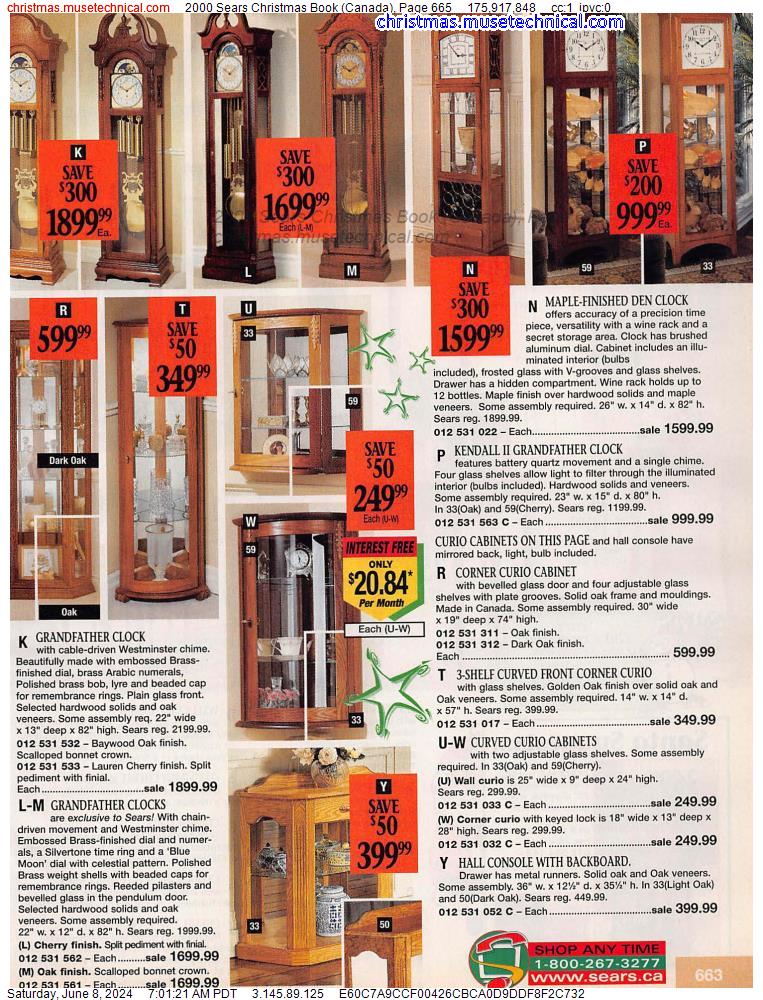 2000 Sears Christmas Book (Canada), Page 665