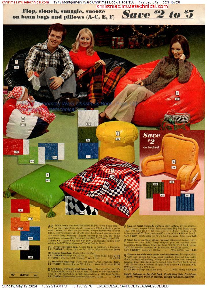 1973 Montgomery Ward Christmas Book, Page 158