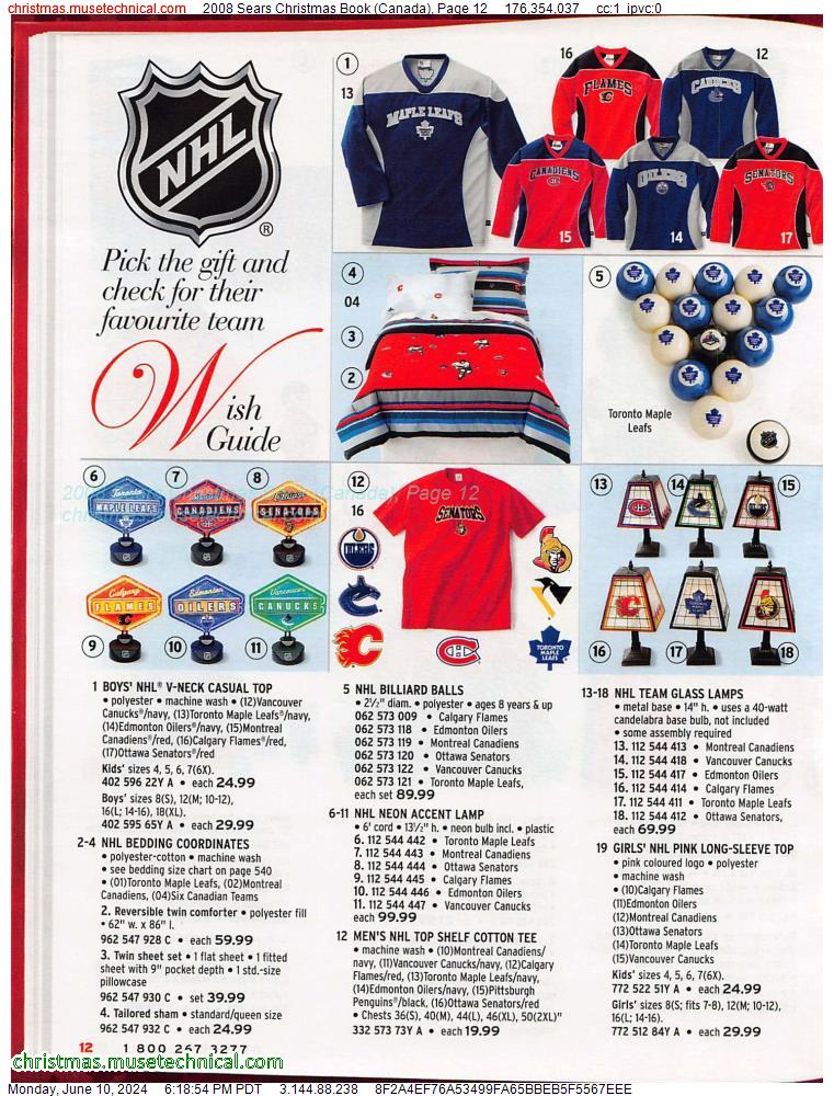 2008 Sears Christmas Book (Canada), Page 12