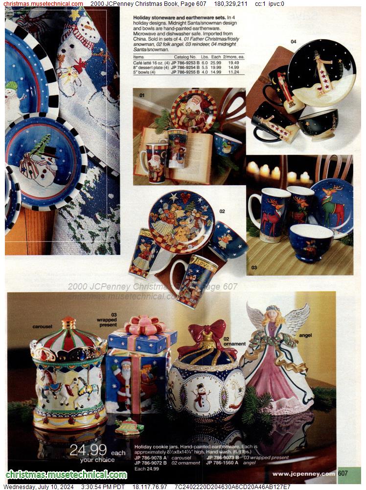 2000 JCPenney Christmas Book, Page 607