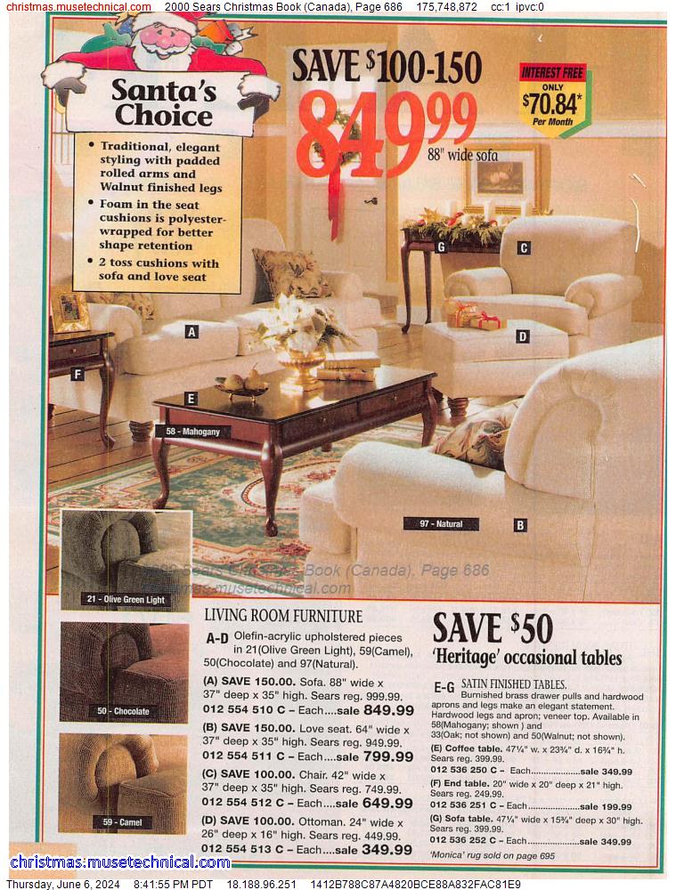 2000 Sears Christmas Book (Canada), Page 686