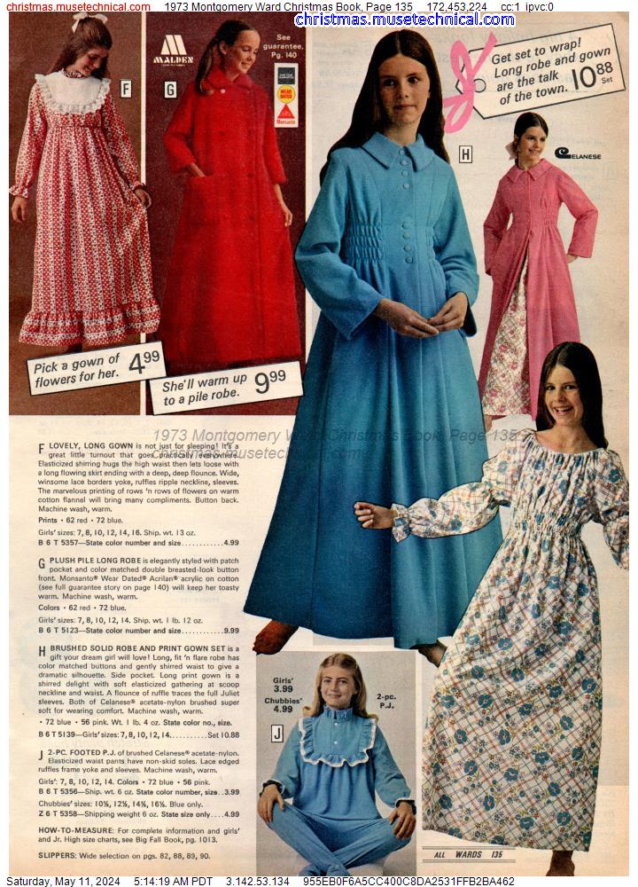1973 Montgomery Ward Christmas Book, Page 135
