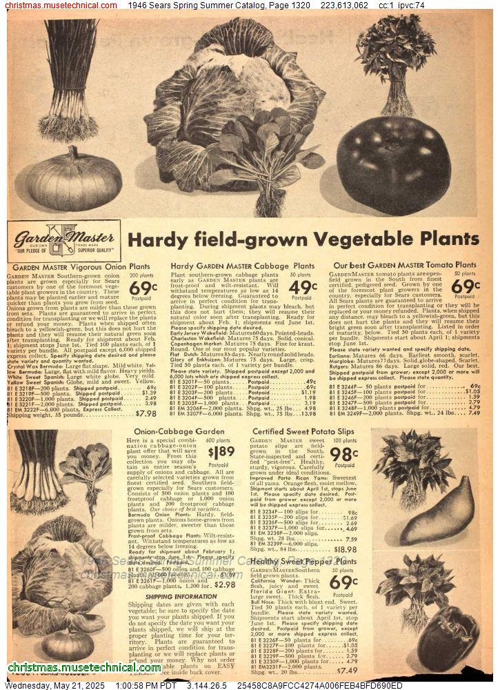 1946 Sears Spring Summer Catalog, Page 1320