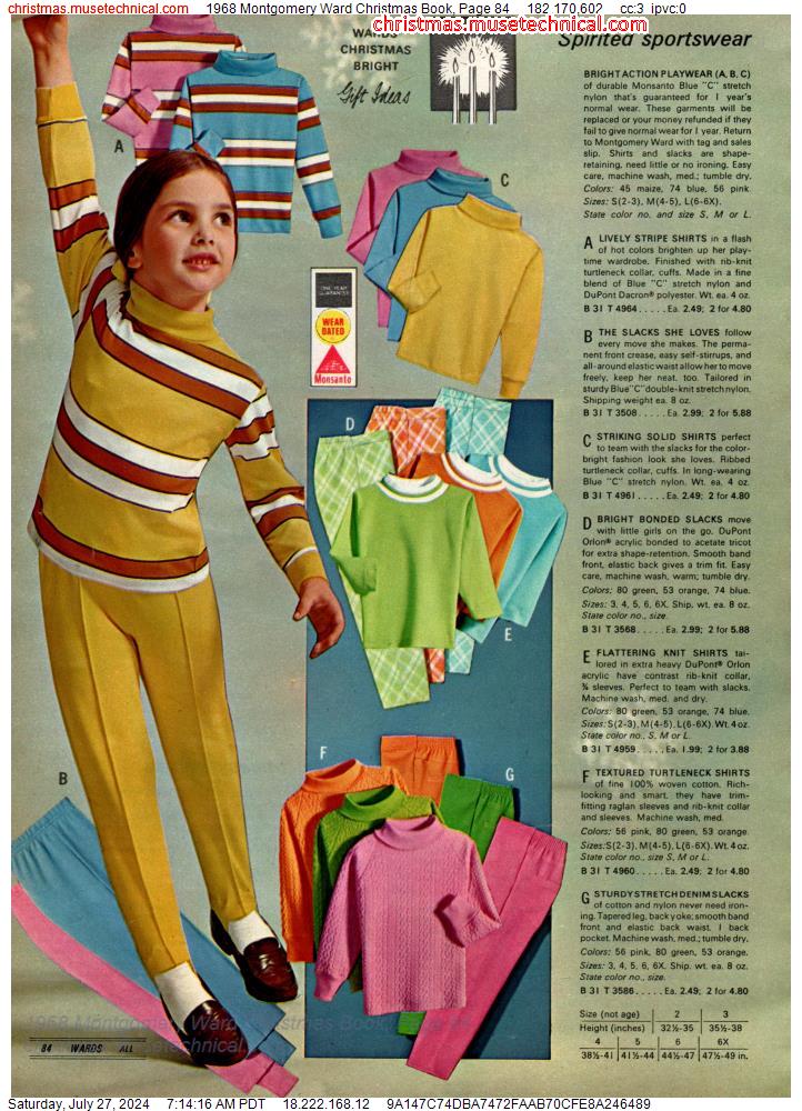 1968 Montgomery Ward Christmas Book, Page 84