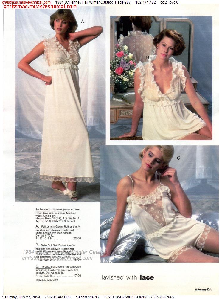 1984 JCPenney Fall Winter Catalog, Page 287
