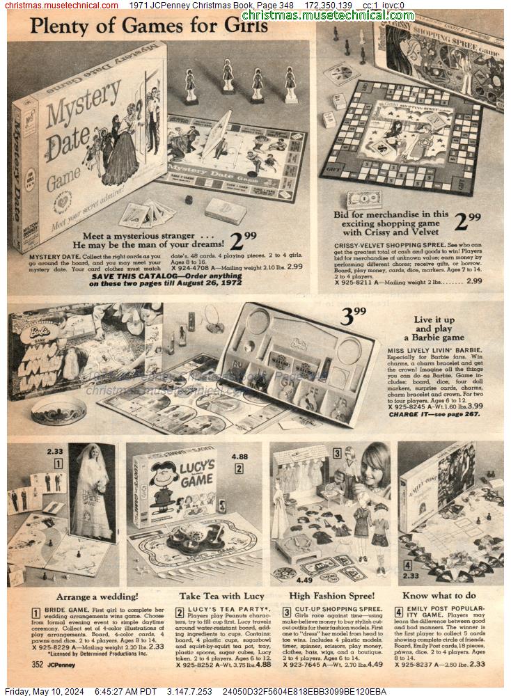 1971 JCPenney Christmas Book, Page 348