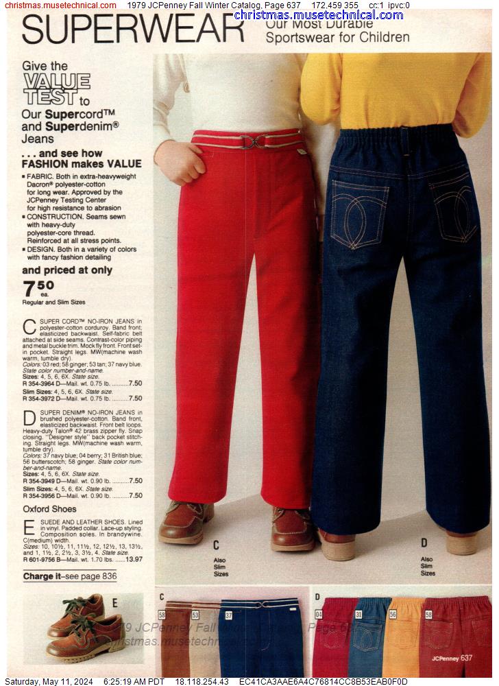 1979 JCPenney Fall Winter Catalog, Page 637