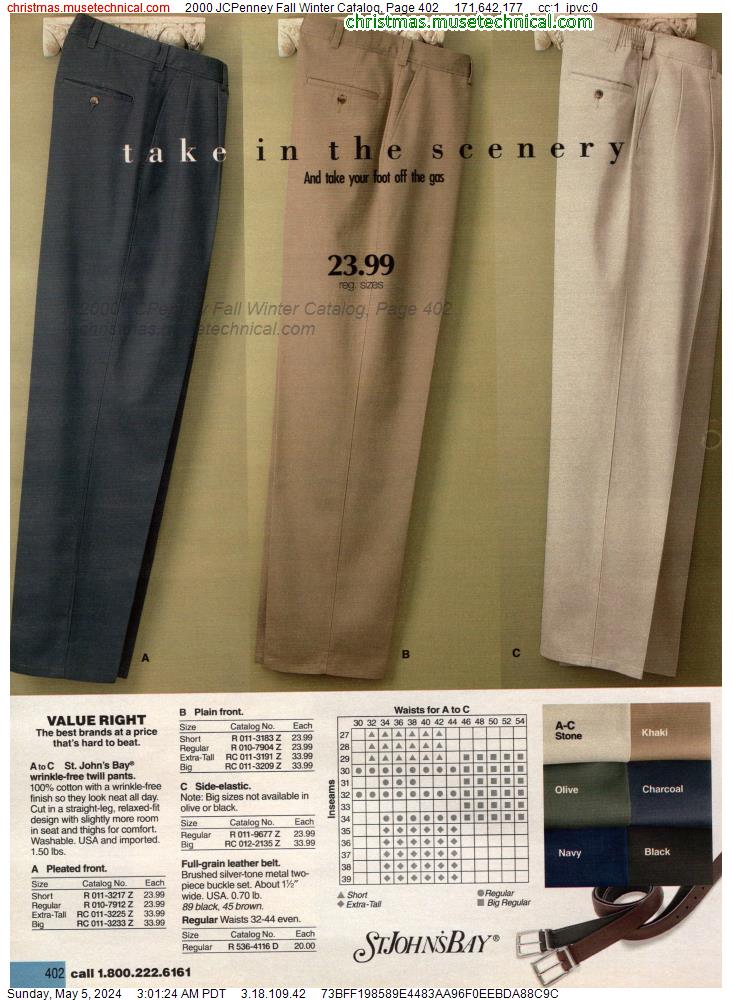 2000 JCPenney Fall Winter Catalog, Page 402