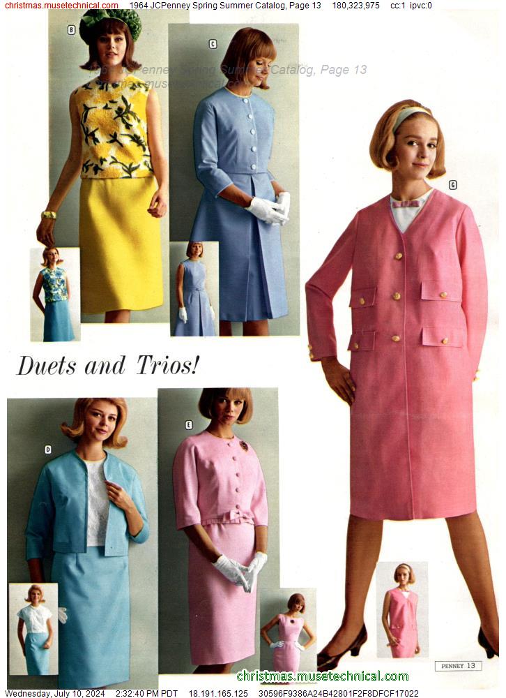 1964 JCPenney Spring Summer Catalog, Page 13