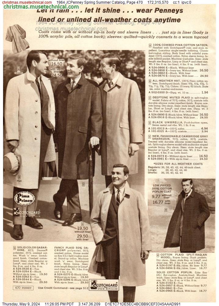 1964 JCPenney Spring Summer Catalog, Page 470