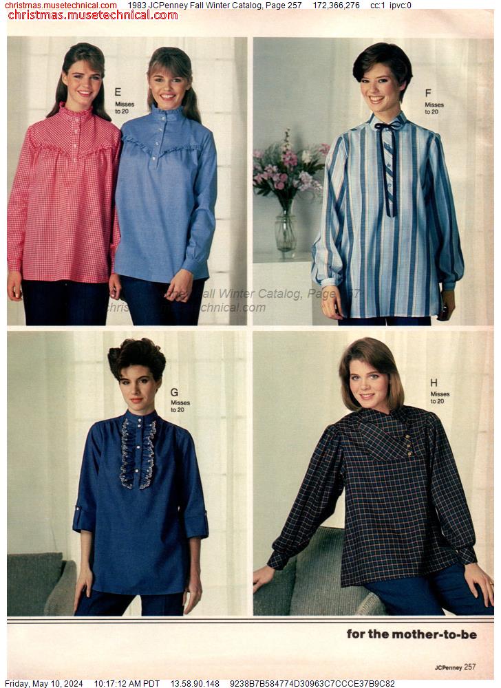 1983 JCPenney Fall Winter Catalog, Page 257