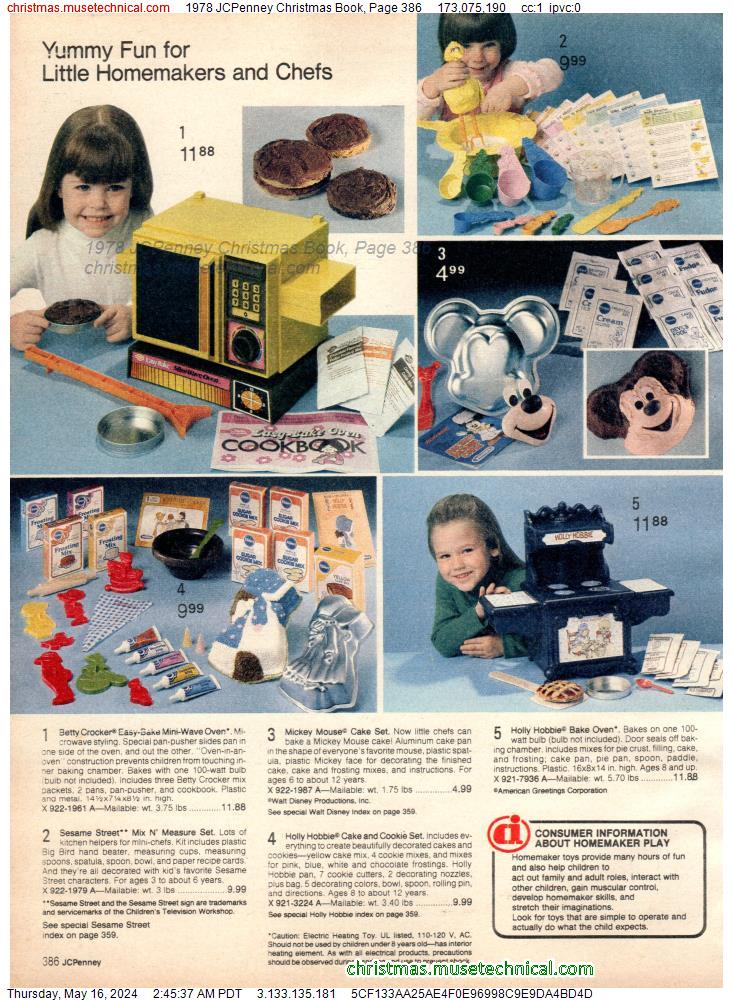 1978 JCPenney Christmas Book, Page 386