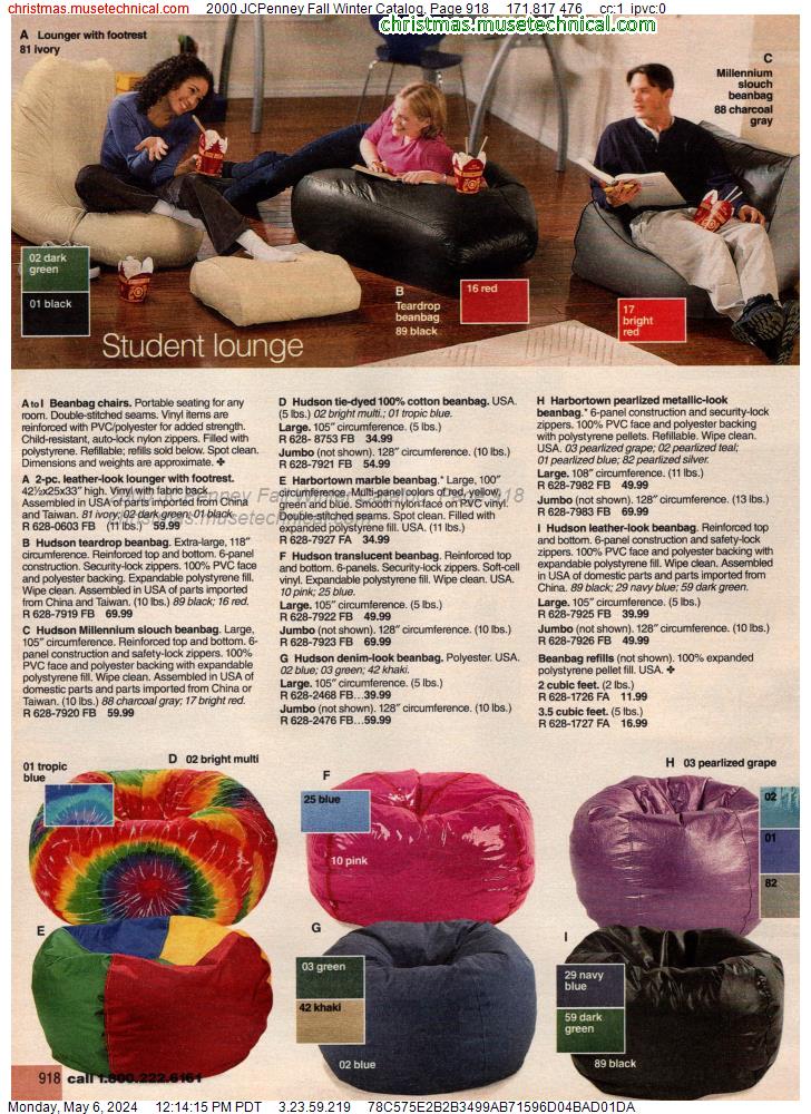 2000 JCPenney Fall Winter Catalog, Page 918
