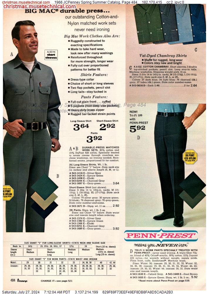 1966 JCPenney Spring Summer Catalog, Page 484