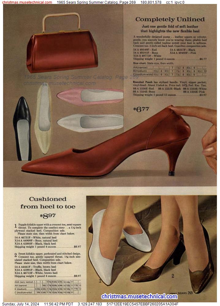 1965 Sears Spring Summer Catalog, Page 269