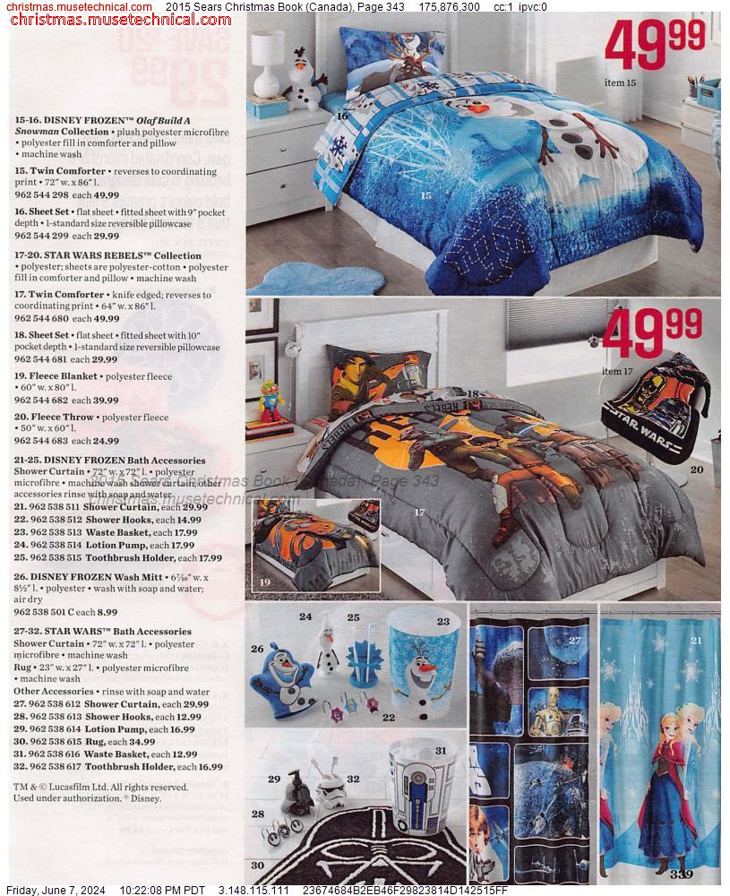 2015 Sears Christmas Book (Canada), Page 343