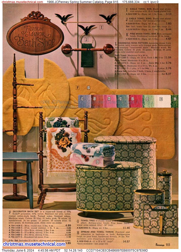 1966 JCPenney Spring Summer Catalog, Page 915