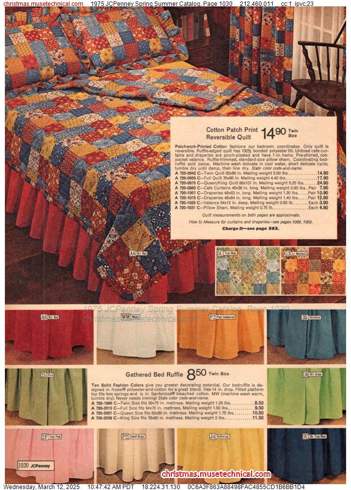 1975 JCPenney Spring Summer Catalog, Page 1030