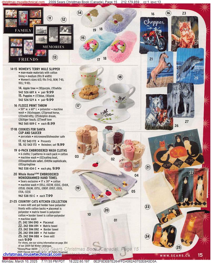 2009 Sears Christmas Book (Canada), Page 15