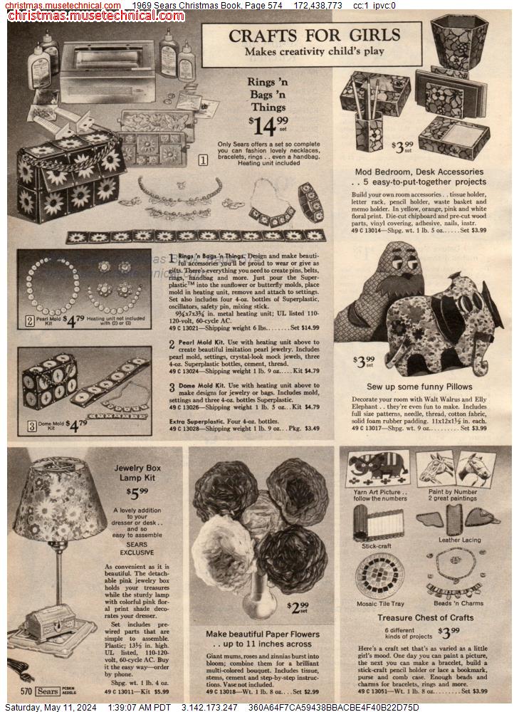 1969 Sears Christmas Book, Page 574
