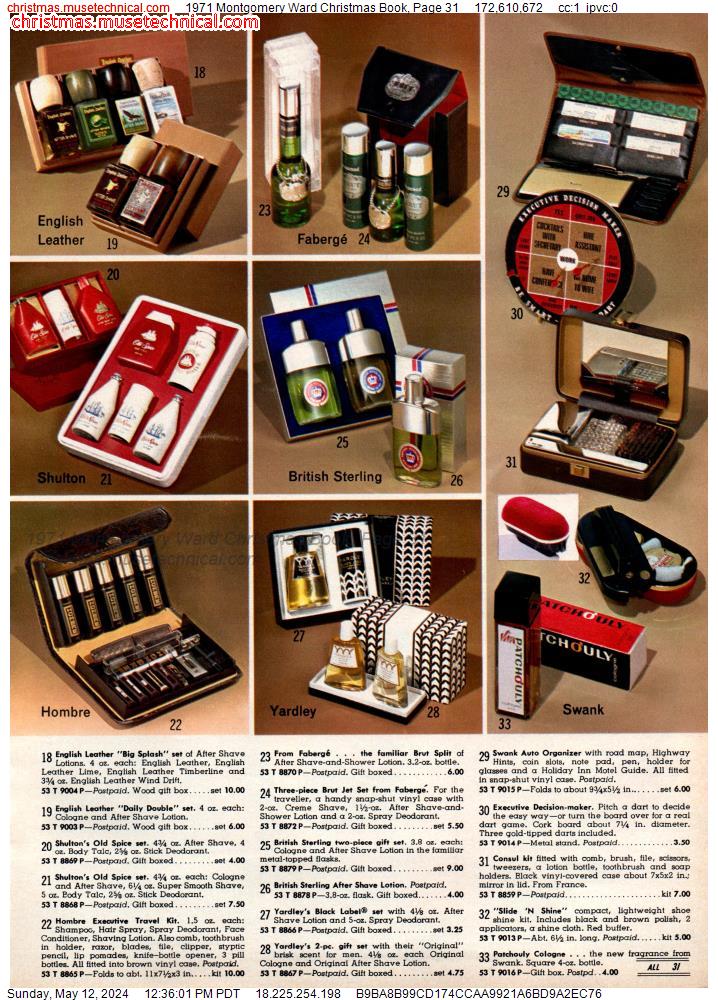 1971 Montgomery Ward Christmas Book, Page 31