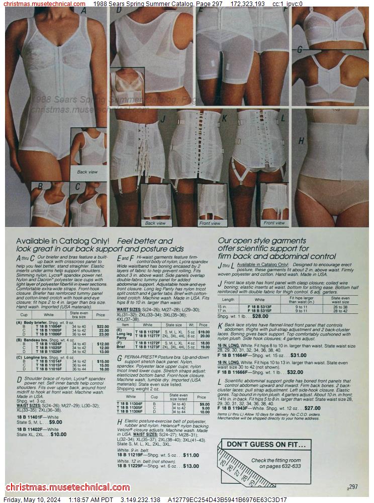 1988 Sears Spring Summer Catalog, Page 297