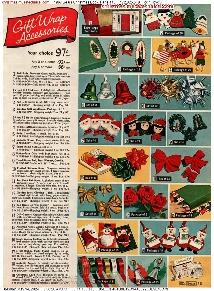 1967 Sears Christmas Book, Page 415