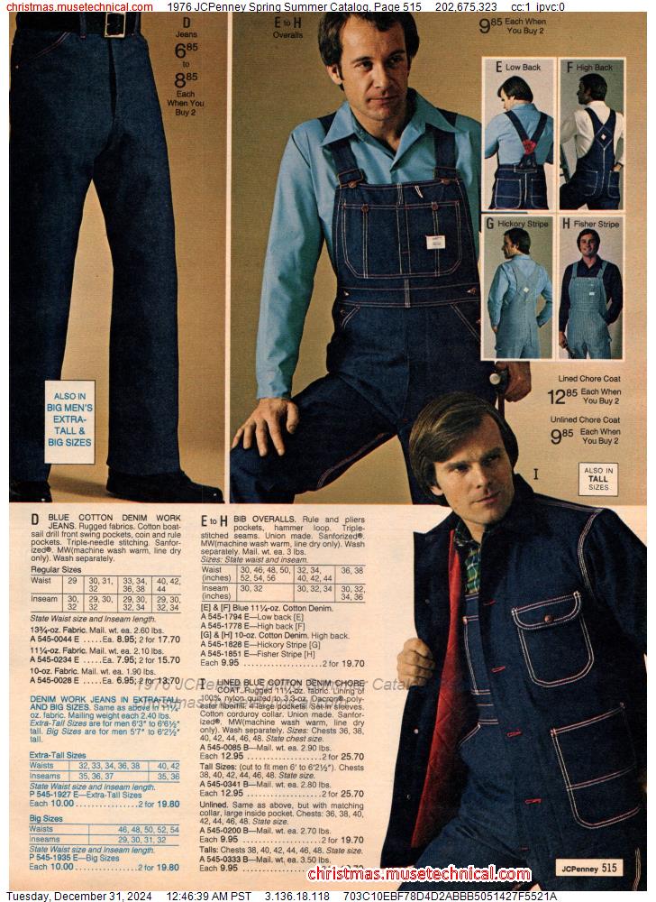 1976 JCPenney Spring Summer Catalog, Page 515